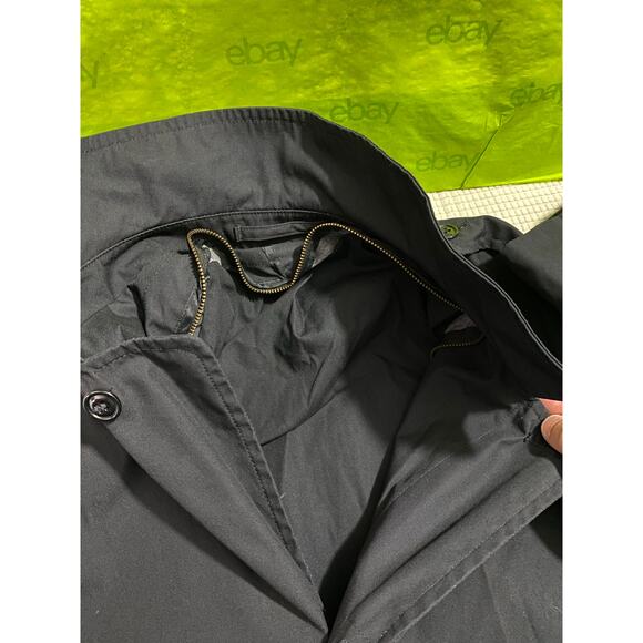 American Apparel US.ARMY 40 BLK 8405-01-220-2555 Coat black polyester 23x40 - Picture 7 of 9